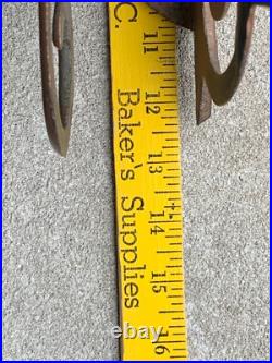 Antique Art Deco Egyptian Revival Seville Art Studios Flute Player Magazine Rack