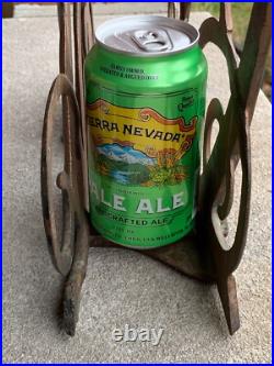 Antique Art Deco Egyptian Revival Seville Art Studios Flute Player Magazine Rack