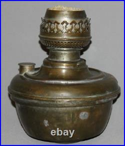 Antique Art Deco German Blitz Merkur Bronze Tin Gas Lamp