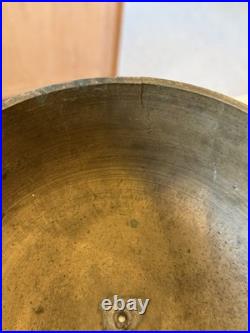 Antique Asian Brass Incense Burner Lot Pierced Lattice Stands & Engraved Bowls