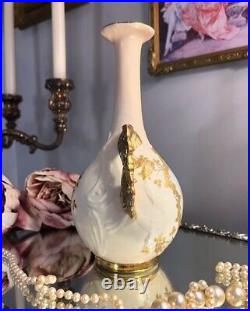 Antique Austrian Robert Hanke Rococo Bud Vase