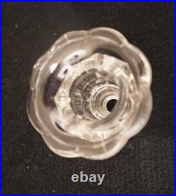 Antique Baccarat chandelier cups/lighting part French C. 1900/Crystal