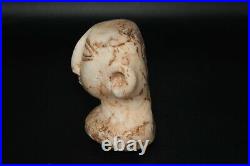 Antique Bactria Margiana rare Stone Idol Head from Balkh Ca. 2500 BC to 1500 BC