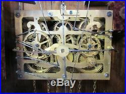 Antique Black Forest Cuckoo Quail Clock, Beautiful, Works, Exc Cond, NR, LOOK