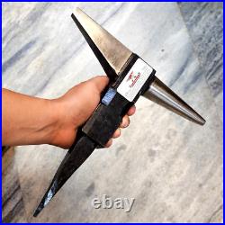 Antique Black Iron T Anvil Heavy 3.25 kg Blacksmith Tool useful