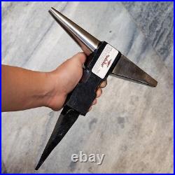 Antique Black Iron T Anvil Heavy 3.25 kg Blacksmith Tool useful