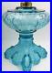 Antique-Blue-Glass-Princess-Feather-EAPG-Oil-Kerosene-Sewing-Lamp-Art-Nouveau-01-uxp