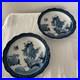 Antique-Blue-Plate-20cm-Meiji-Taisho-Collection-Used-with-Chip-01-cxpw