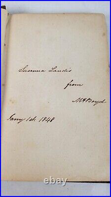 Antique Book The Highland Pastor A Sequel to George Somerville Printed in 1847