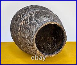 Antique Borana Chocho Basket. Milk Jug. Woven Fibers Ethiopia, East Africa