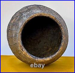 Antique Borana Chocho Basket. Milk Jug. Woven Fibers Ethiopia, East Africa