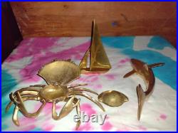 Antique Brass Collectors Ocean Life Assortment
