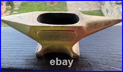 Antique Bronze Jeweler Goldsmith Mini Bench Anvil Tool Austria 2.05 lb 6.3
