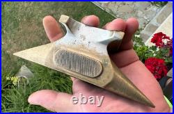 Antique Bronze Jeweler Goldsmith Mini Bench Anvil Tool Austria 2.05 lb 6.3
