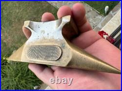 Antique Bronze Jeweler Goldsmith Mini Bench Anvil Tool Austria 2.05 lb 6.3