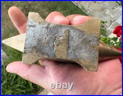 Antique Bronze Jeweler Goldsmith Mini Bench Anvil Tool Austria 2.05 lb 6.3
