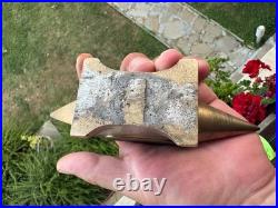 Antique Bronze Jeweler Goldsmith Mini Bench Anvil Tool Austria 2.05 lb 6.3