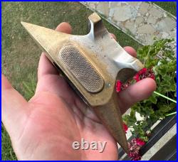 Antique Bronze Jeweler Goldsmith Mini Bench Anvil Tool Austria 2.05 lb 6.3