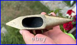 Antique Bronze Jeweler Goldsmith Mini Bench Anvil Tool Austria 2.05 lb 6.3