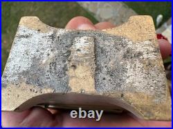 Antique Bronze Jeweler Goldsmith Mini Bench Anvil Tool Austria 2.05 lb 6.3