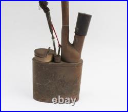 Antique Bronze Smoking Pipe