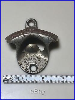 Antique Brown Co Starr X Drink Coca Cola Bottle Opener Made In USA