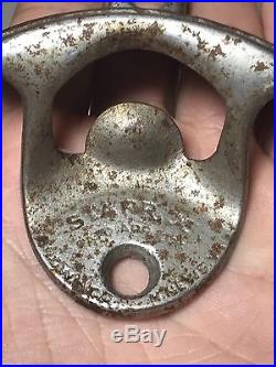 Antique Brown Co Starr X Drink Coca Cola Bottle Opener Made In USA