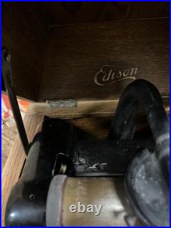 Antique C. 1910 Edison Amberola No. 30 Phonograph Cylinder Record Player Music