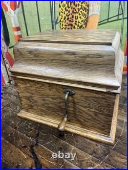 Antique C. 1910 Edison Amberola No. 30 Phonograph Cylinder Record Player Music