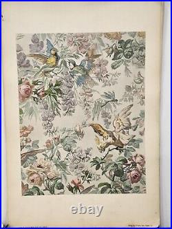 Antique CHRISTIAN STOLL Decorator FLORAL DESIGN PATTERNS 26 Plates Collection