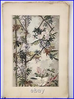 Antique CHRISTIAN STOLL Decorator FLORAL DESIGN PATTERNS 26 Plates Collection