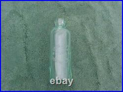 Antique COCA COLA HUTCH Bottle C1900 Glass Dixie Empty Misspelled COCO Chatt TN