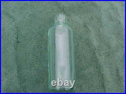 Antique COCA COLA HUTCH Bottle C1900 Glass Dixie Empty Misspelled COCO Chatt TN