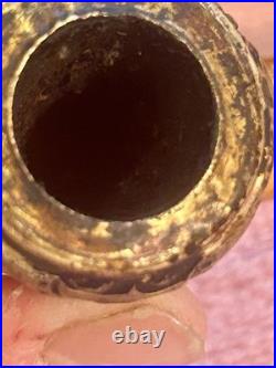 Antique CPF Meerschaum Pipe With Gold Washed Fittings And Case