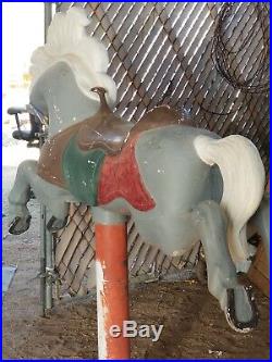 Antique Carousel horse Coca Cola Base