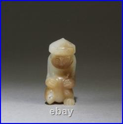 Antique Carved Amber Ornament