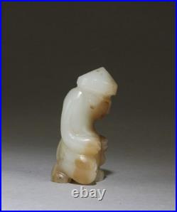 Antique Carved Amber Ornament