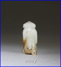 Antique Carved Amber Ornament