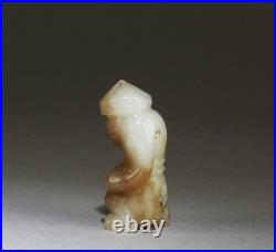 Antique Carved Amber Ornament