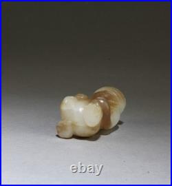 Antique Carved Amber Ornament