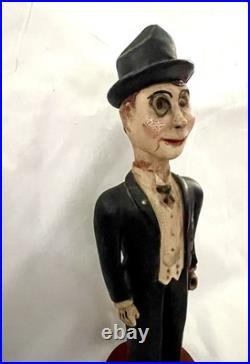 Antique Carved Wood CHARLEY McCARTHYFamous VENTRILOQUIST Dummy of EDGAR BERGEN Antique Carved Wood CHARLEY McCARTHYFamous VENTRILOQUIST Dummy of EDGAR BERGEN