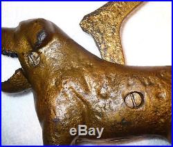 Antique Cast Iron Mechanical Dog Nutcracker