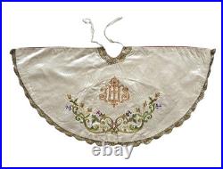Antique Chalice Veil (Velum), Ornate Ziborium Velum, c. 1900 (# 19244)