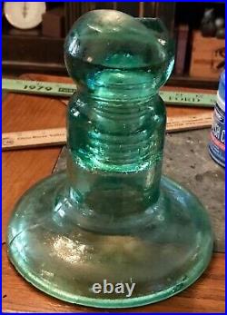 Antique Chambers CD317 Patented 1871 Glass Lightning System Insulator