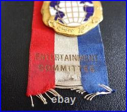 Antique Chambers of Commerce Chicago Oct 1912 Medal Entertainment Committee