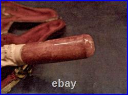 Antique Cheroot Meerschaum Pipe Horse Over 100 Years Old, Stem, Case -29