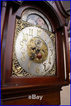 Antique Cherry Wood ELLIOTT LONDON Grandfather Clock