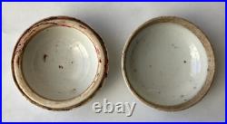 Antique Chinese Porcelain Figural Seal Box, Unmarked