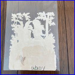 Antique Chromos Vintage Framed Wall Decor, Some Damage, Collectible