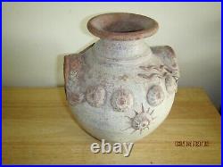 Antique Clay Pottery Vase